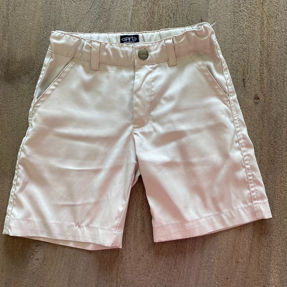 Garb Boys Khaki Shorts Size 4T -A6 - Picture 1 of 5